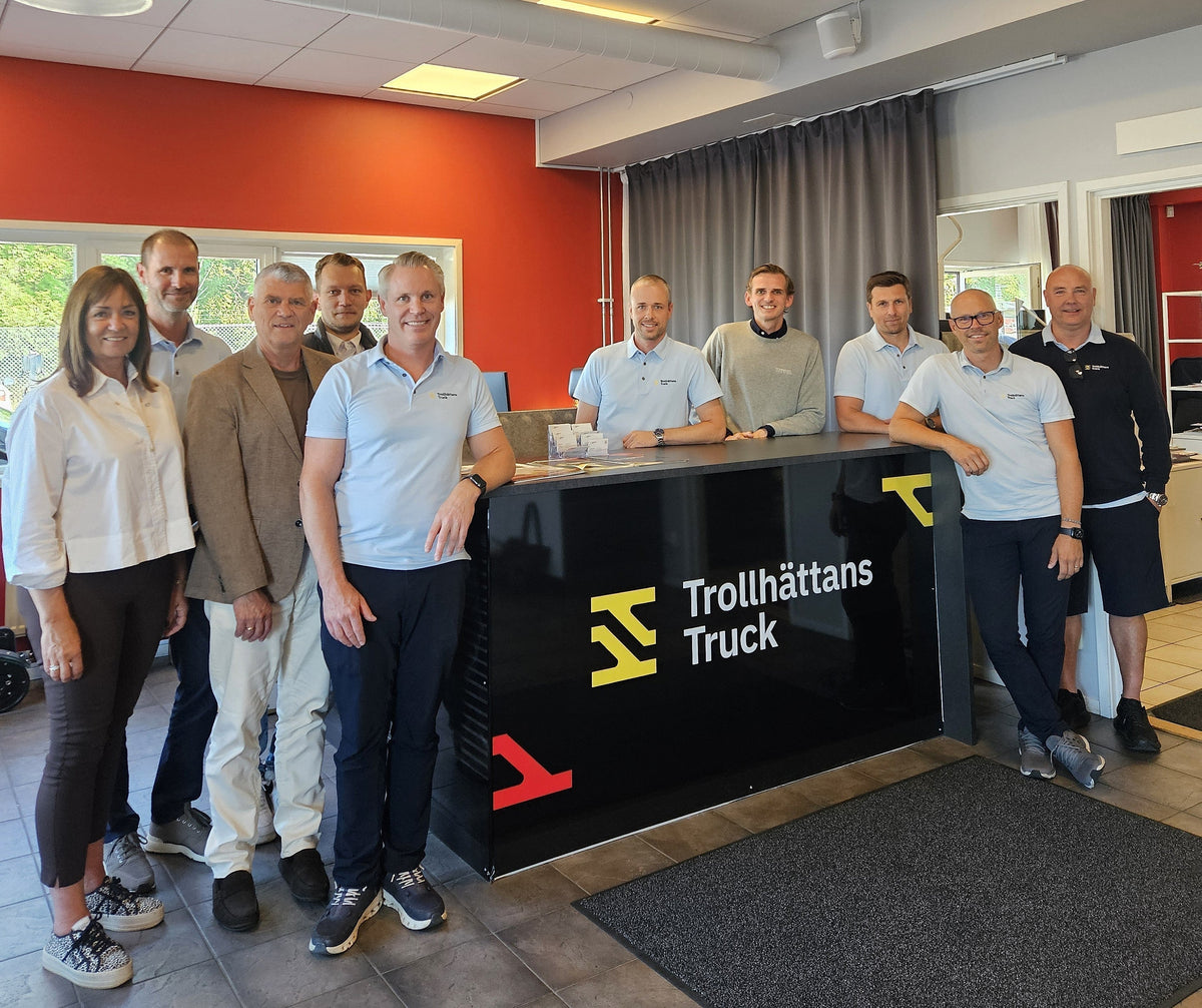 Ottosson Truck och Trollhättans Truck inleder samarbete – stärker erbjudandet i Västra Götaland