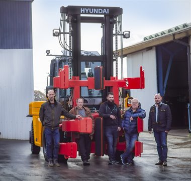 På bild: Björn Mattson, Mattias Lagerqvist, Patrik Christensen, Stefan Lundqvist och Bengt Joelsson.